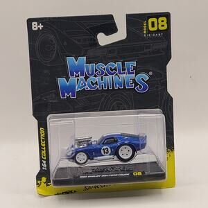 Muscle Machines 08 1965 Shelby Daytona  Coupe Series 2 Die Cast Car Hot Rod